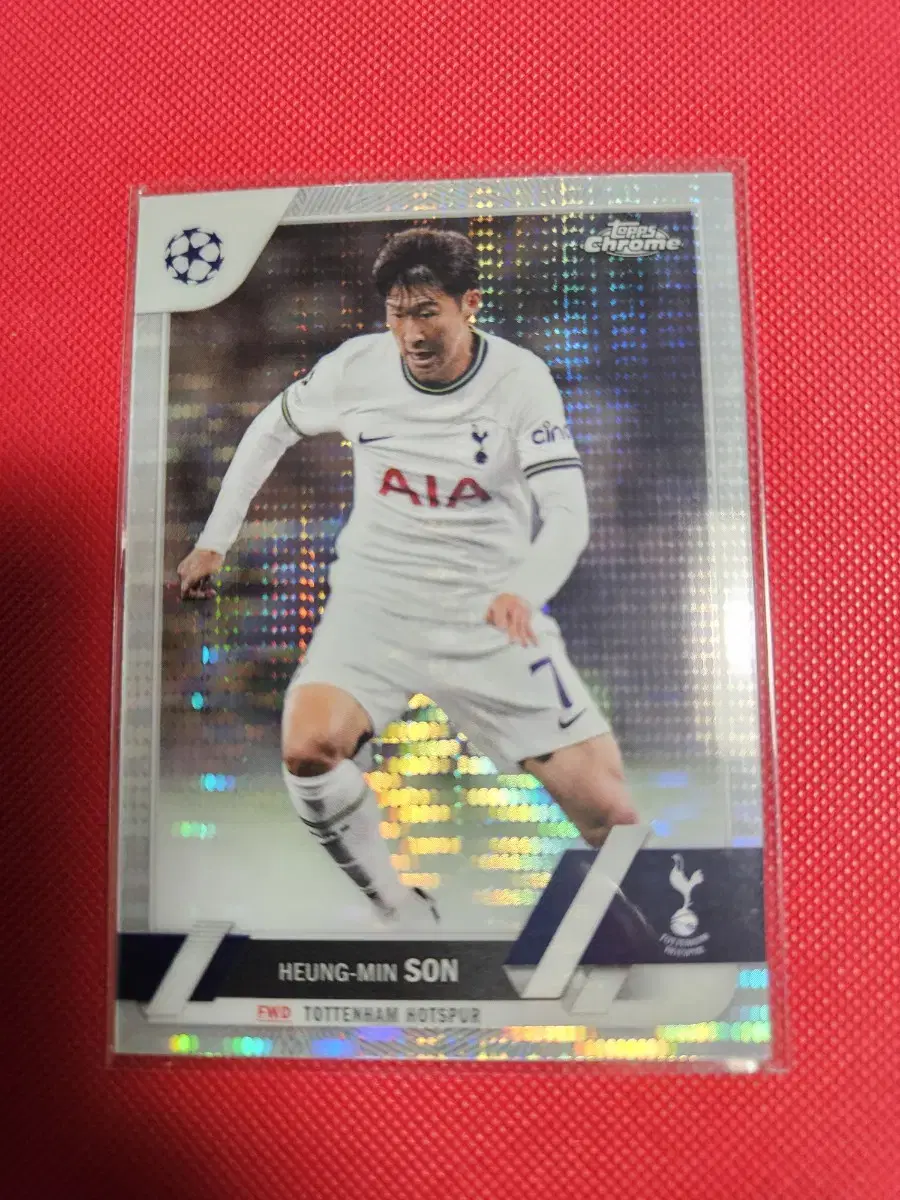 축구)손흥민 2022 Topps Pulsar 프리즘 카드